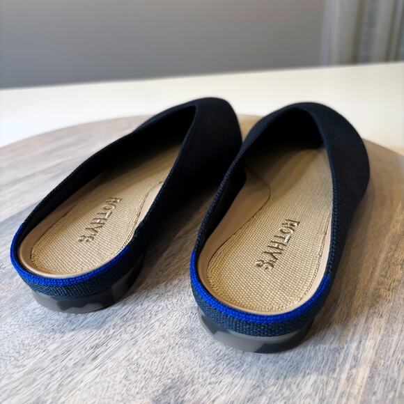 NEW Rothy’s The Almond Demi Women's Slip On Shoes Deep Emerald US Size 7.5 - Picture 4 of 11